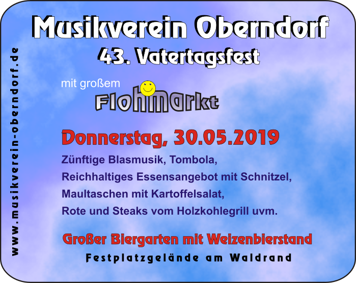 Vatertagfest 2019 Programm